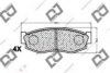 DJ PARTS BP1464 Brake Pad Set, disc brake